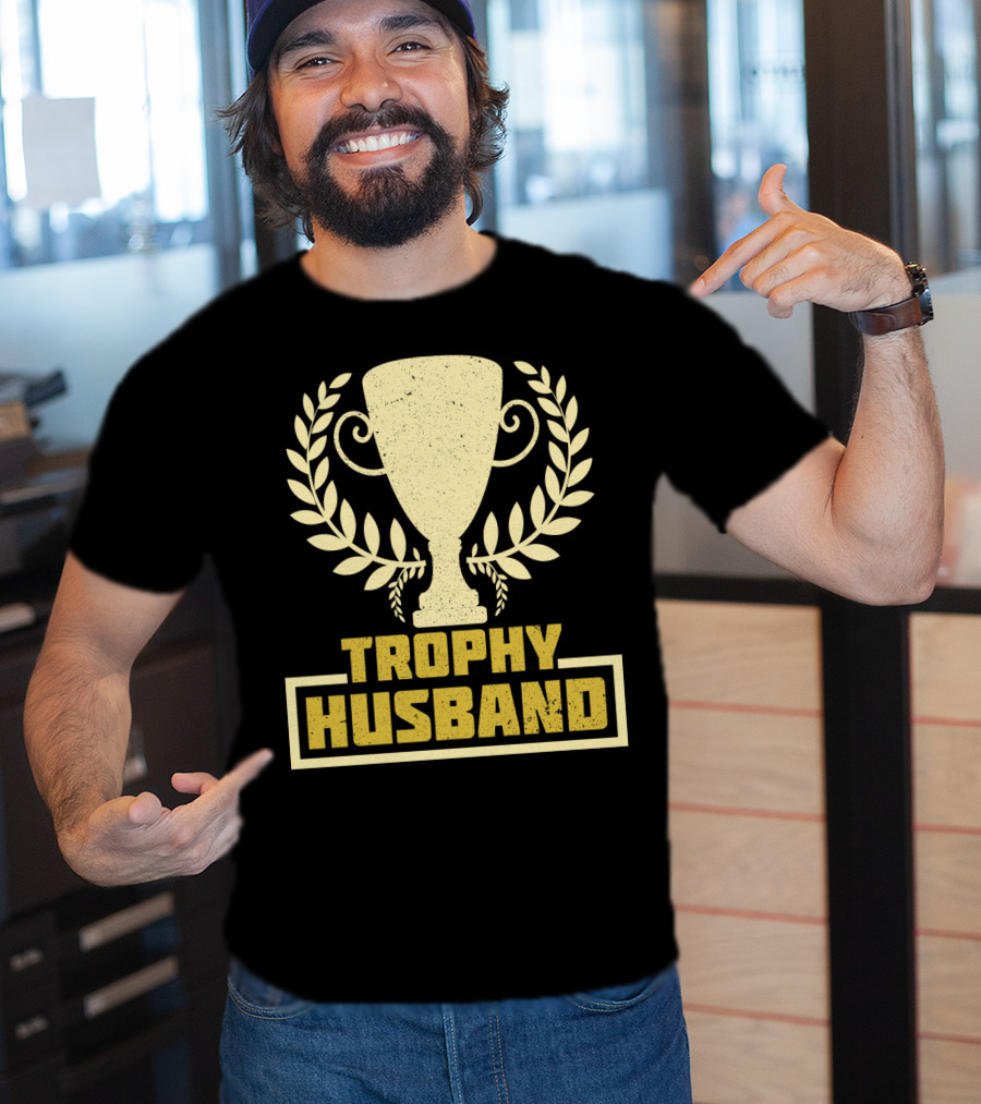 Trophy Husband Laurel Cup Highlight T-Shirt