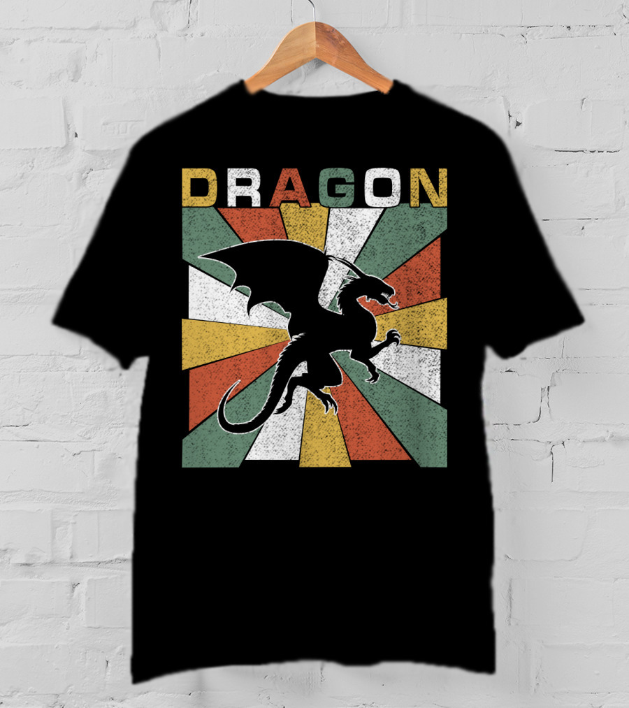 Dragon Vintage 70s Rainbow Burst T-Shirt