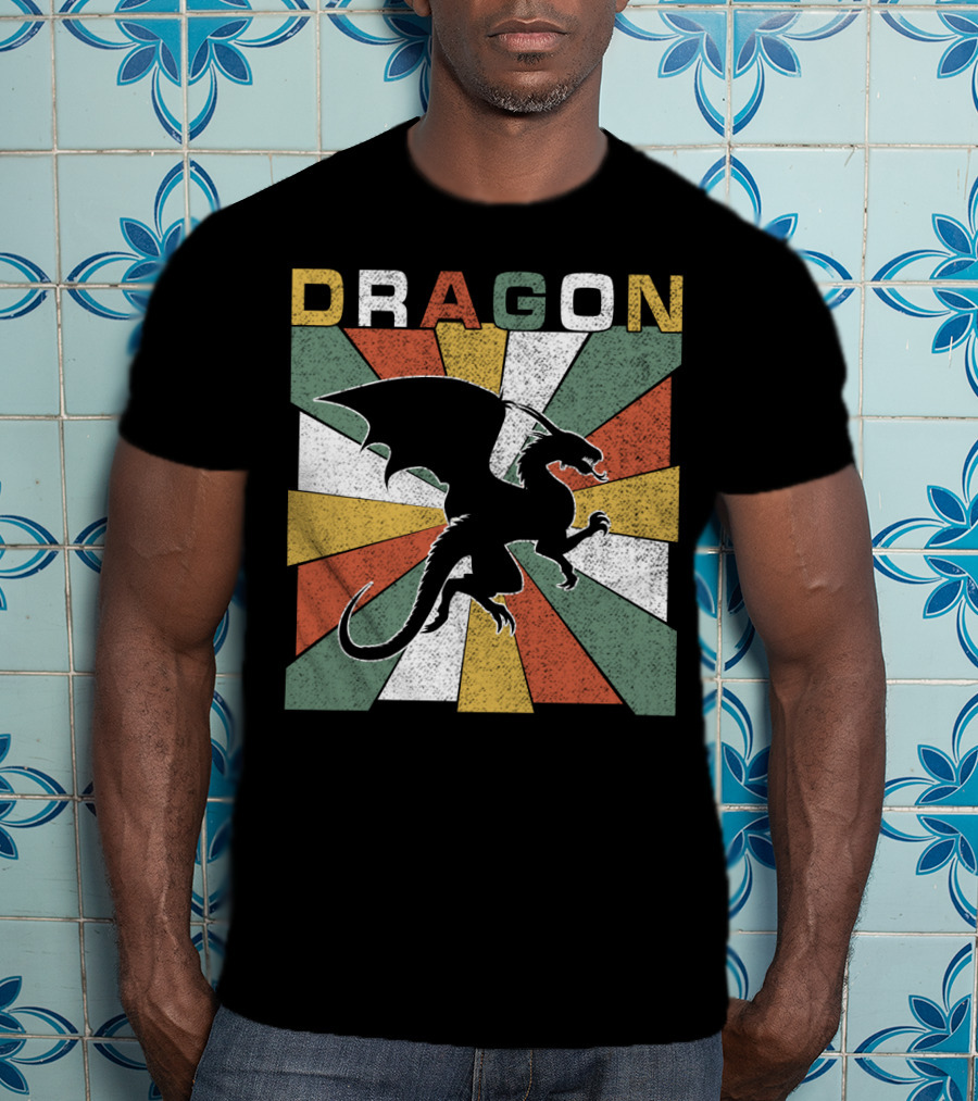 Dragon Vintage 70s Rainbow Burst T-Shirt