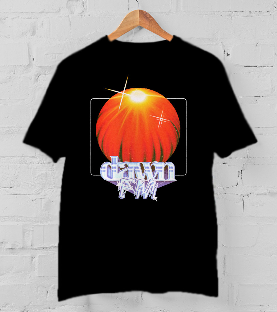 The Weeknd Dawn FM Sunburst Graphic Merchandise T-Shirt