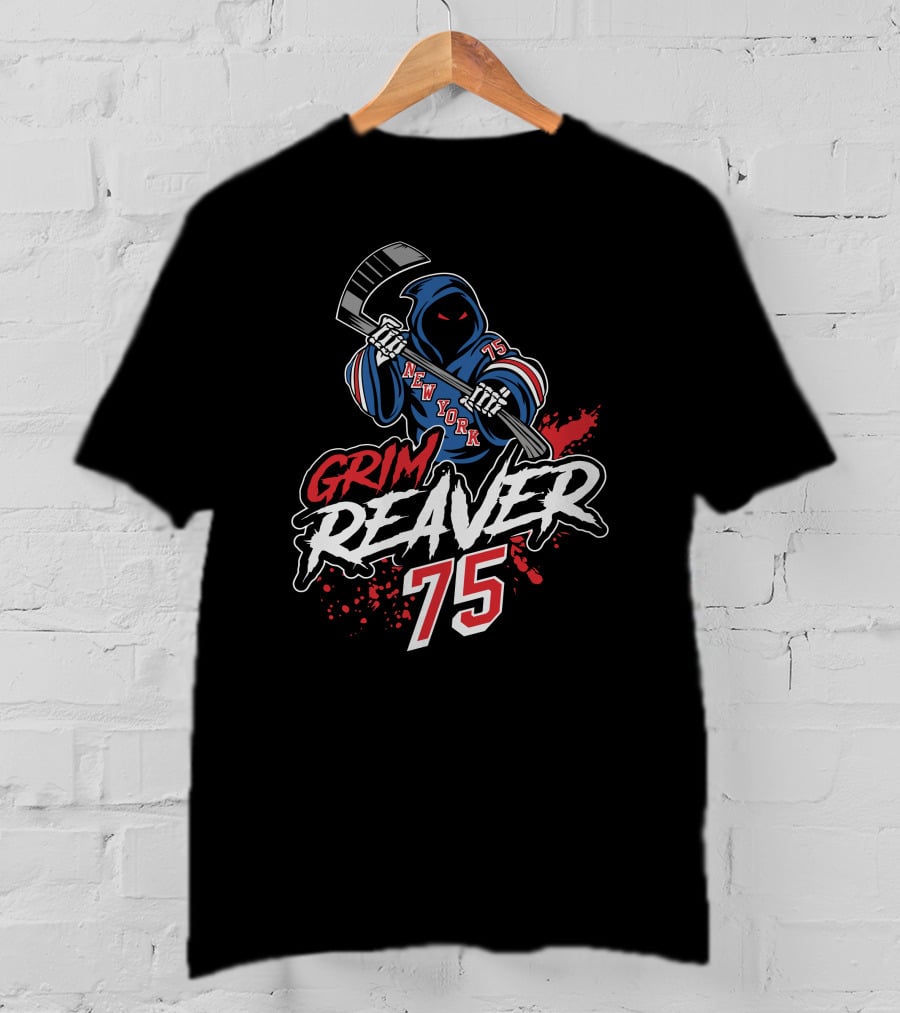 New York Grim Reaver 75 Hockey T-Shirt