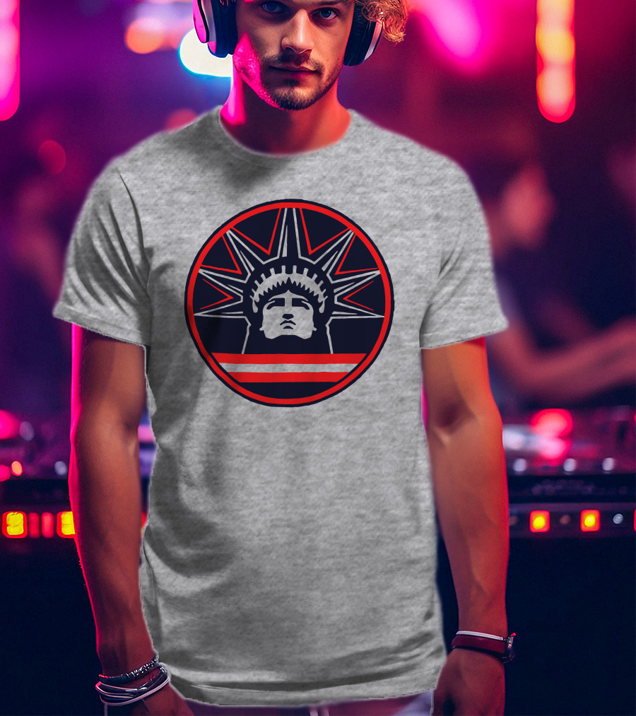 Mau Xam Statue Of Liberty Emblem T-Shirt