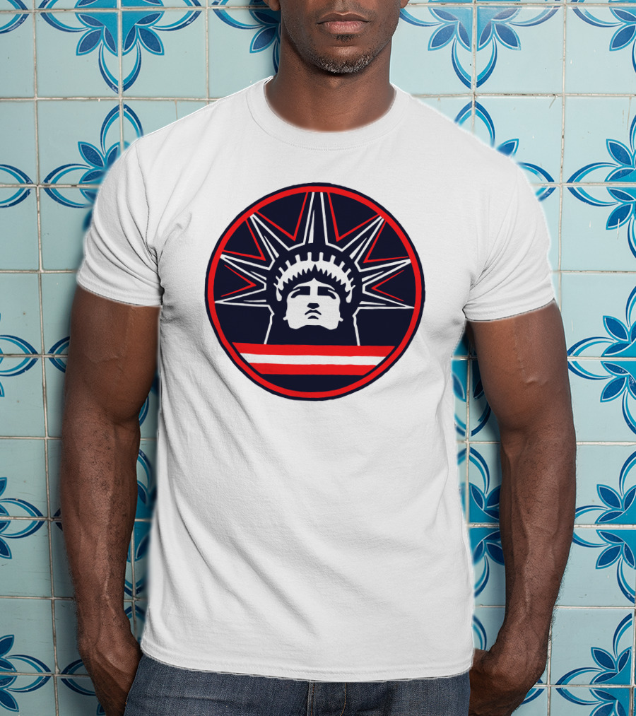 We Bleed Blue Merchandises Liberty Patriot T-Shirt