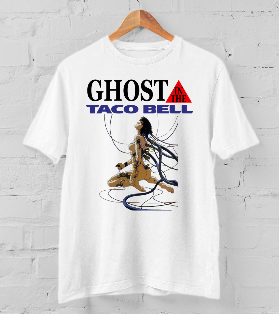 Ghost In The Taco Bell Cyber Aesthetic Fusion T-Shirt