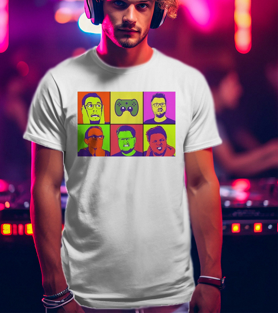 PietSmiet Store Retro Gamer Pop T-Shirt