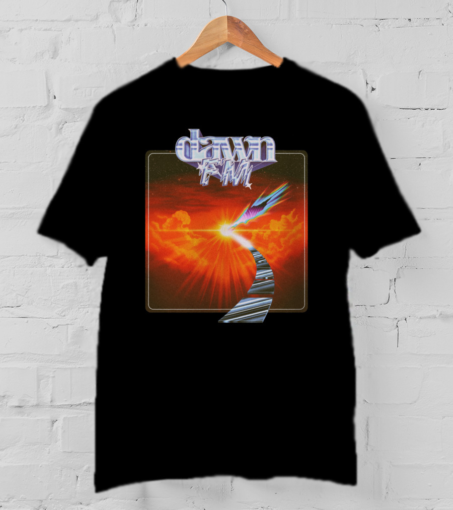 Dawn FM Radiant Pathway Album Cover Aesthetic T-Shirt