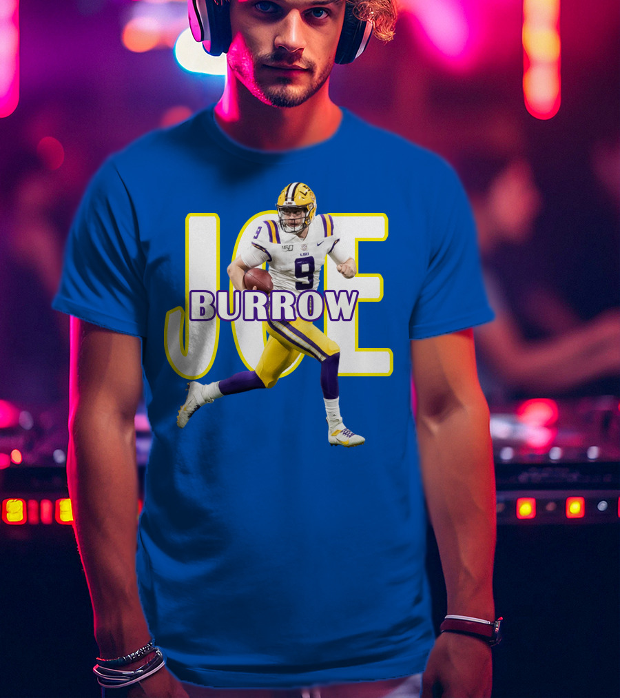 Joe Burrow LSU Football Legends T-Shirt