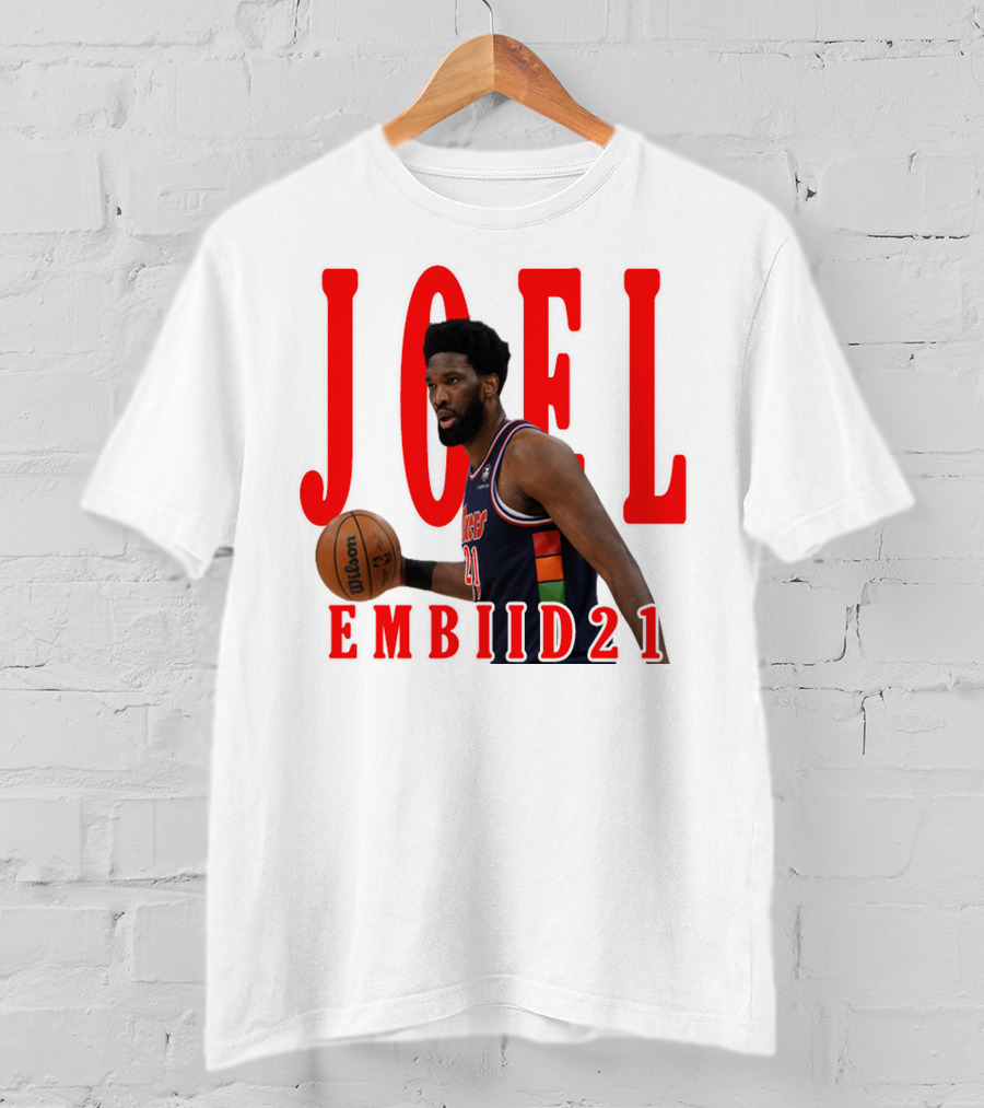 JOEL EMBIID 21 Basketball Player T-Shirt