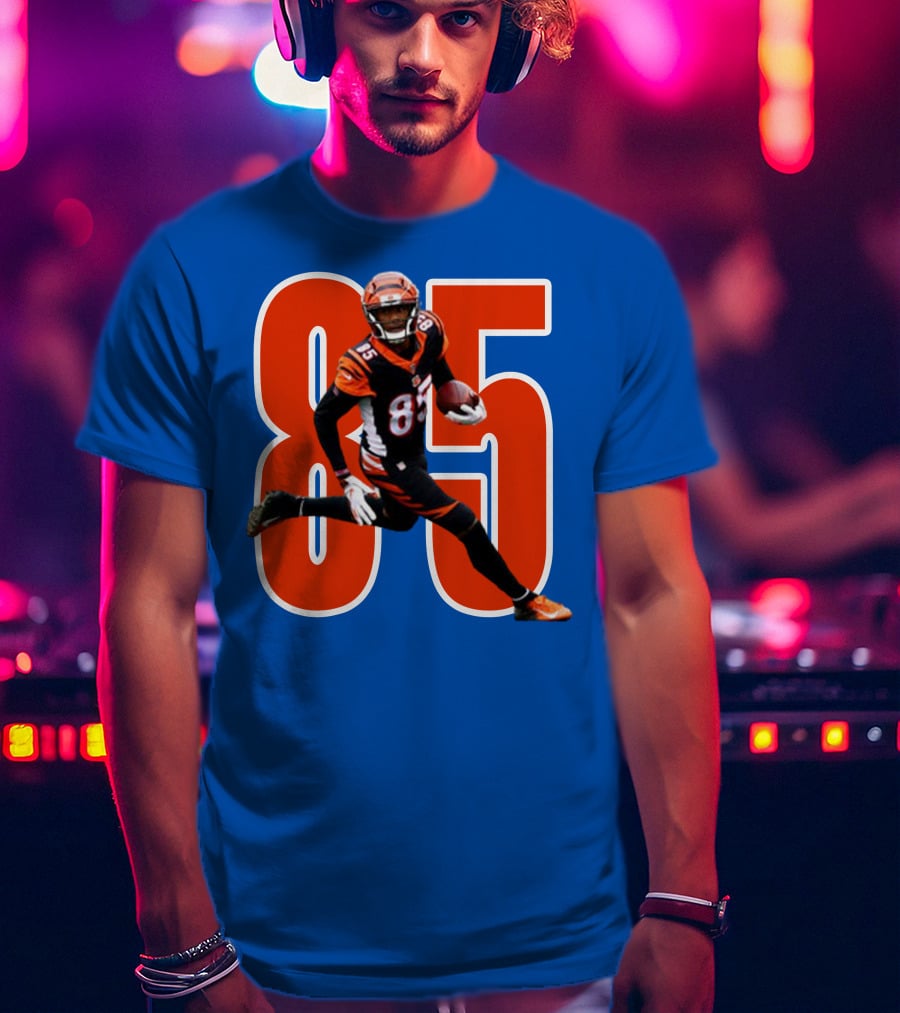 Bengals WR Higgins 85 NFL Football T-Shirt