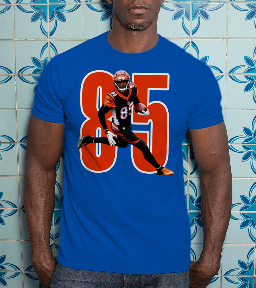 Bengals WR Higgins 85 NFL Football T-Shirt