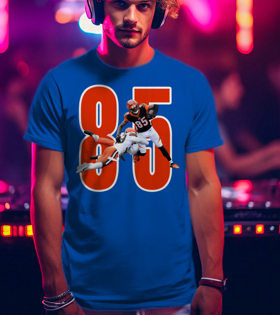 Tee Higgins Tamaurice William Cincinnati Bengals 85 Football T-Shirt