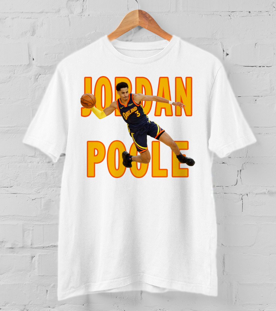 Jordan Poole Oakland Basketball Star Player T-Shirt