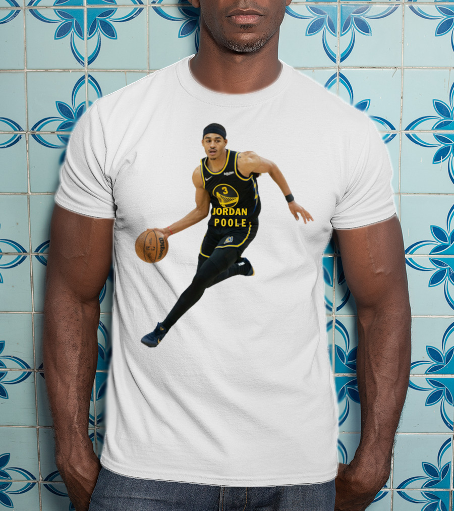 Jordan Poole NBA Golden State Warriors Basketball T-Shirt