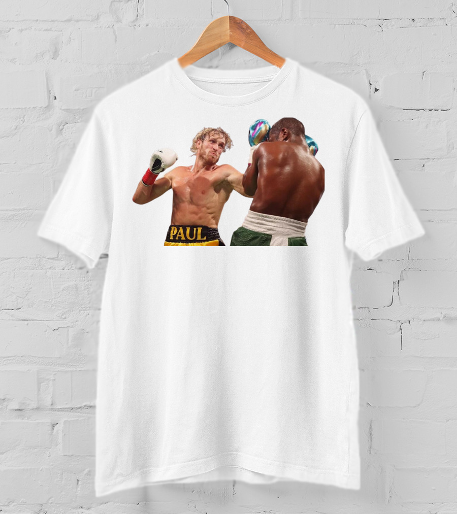 Logan Paul Boxing Match Action Scene T-Shirt
