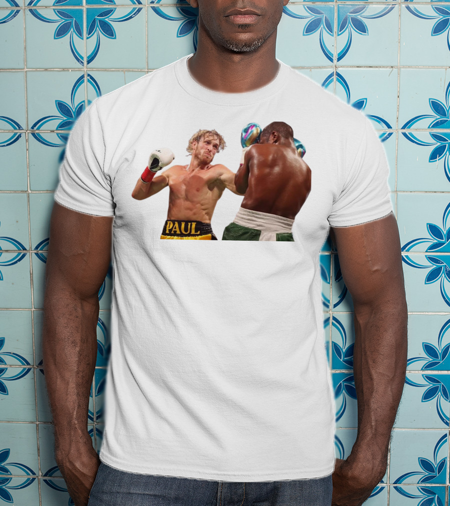 Logan Paul Boxing Match Action Scene T-Shirt