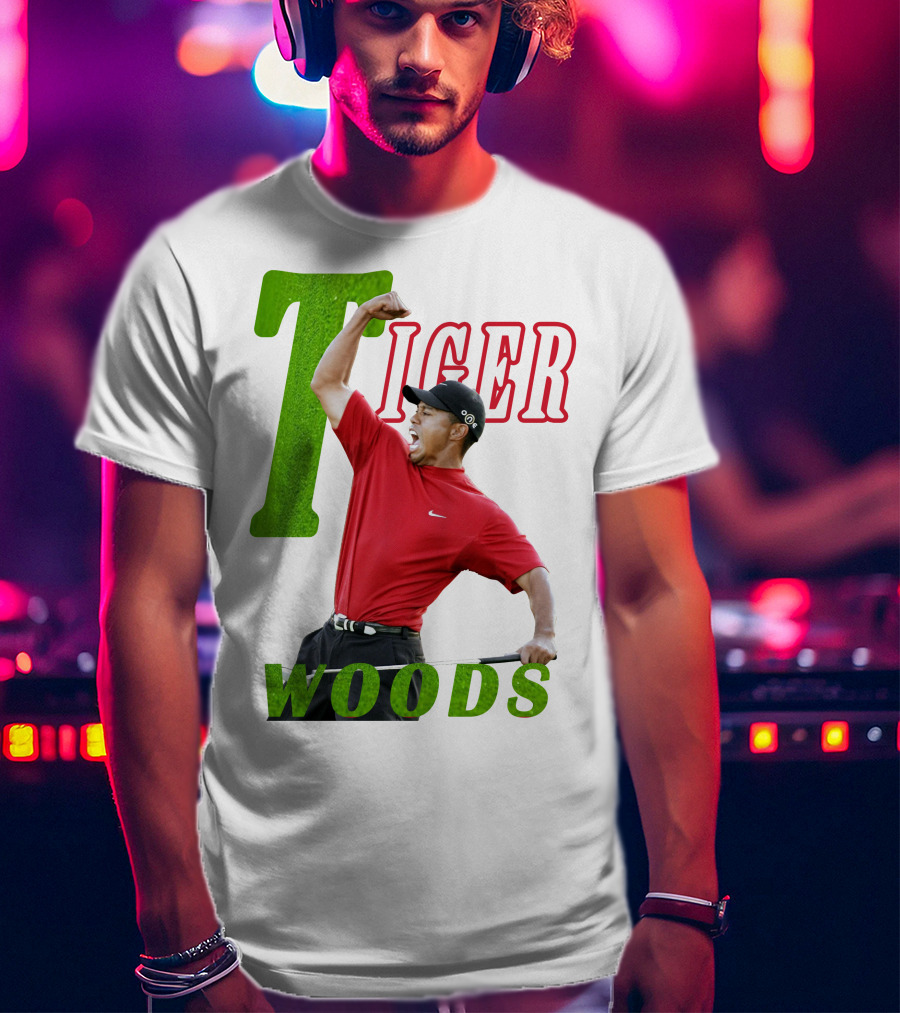 Tiger Woods Golfe Victory T-Shirt