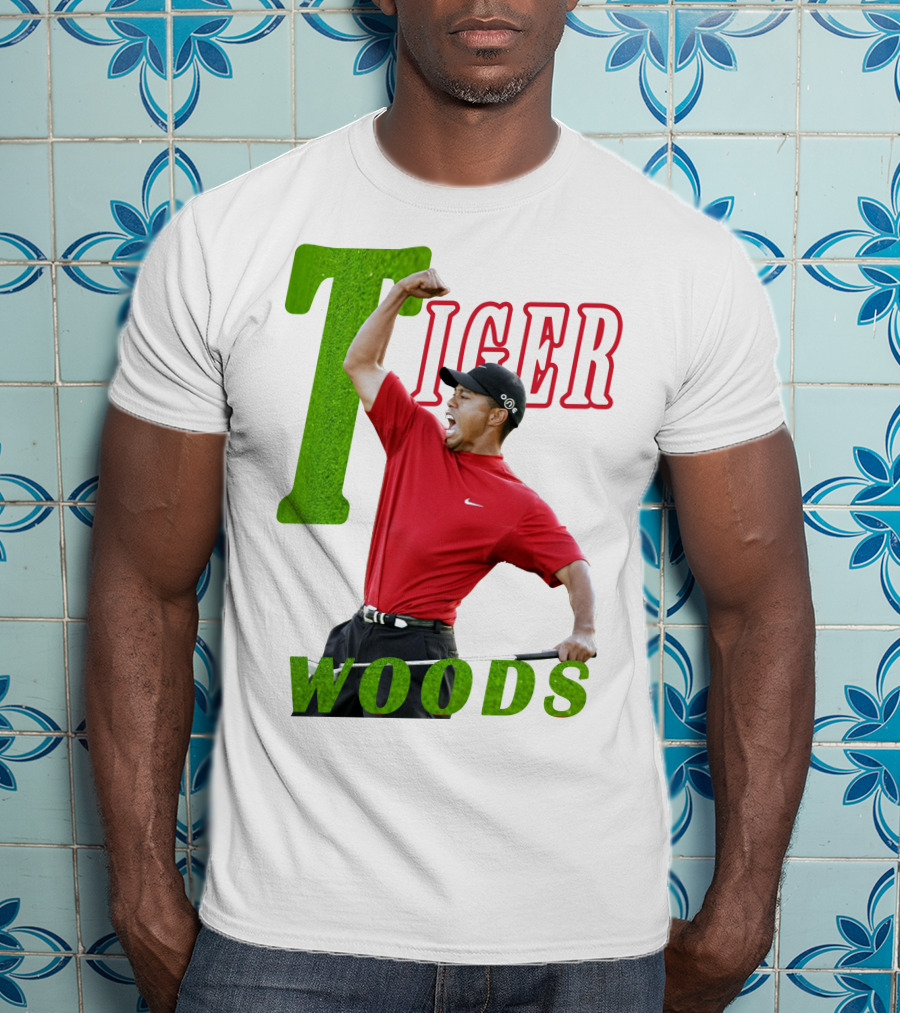 Tiger Woods Golfe Victory T-Shirt