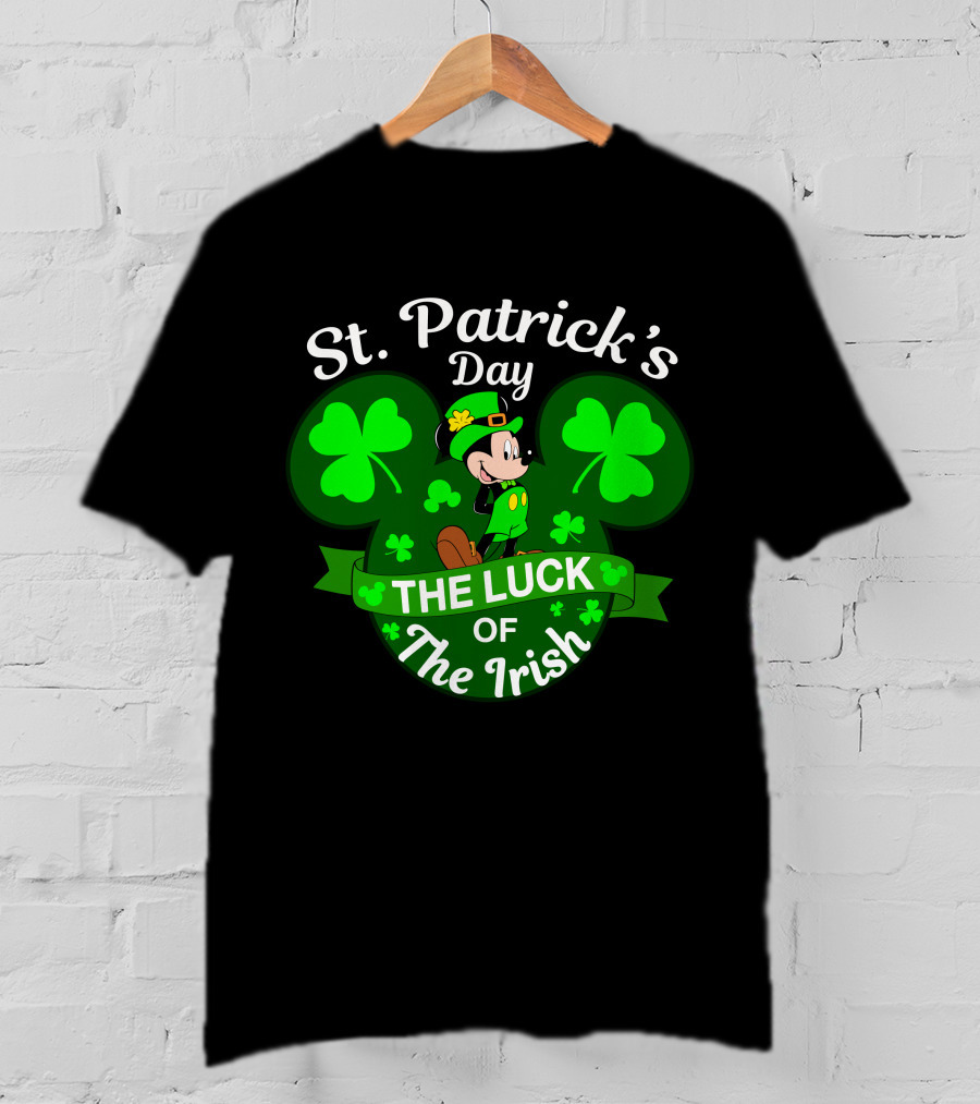 St. Patrick's Day The Luck Of The Irish MK T-Shirt