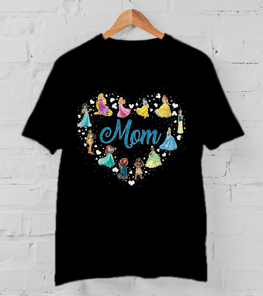 Mom Princess Heart T-Shirt