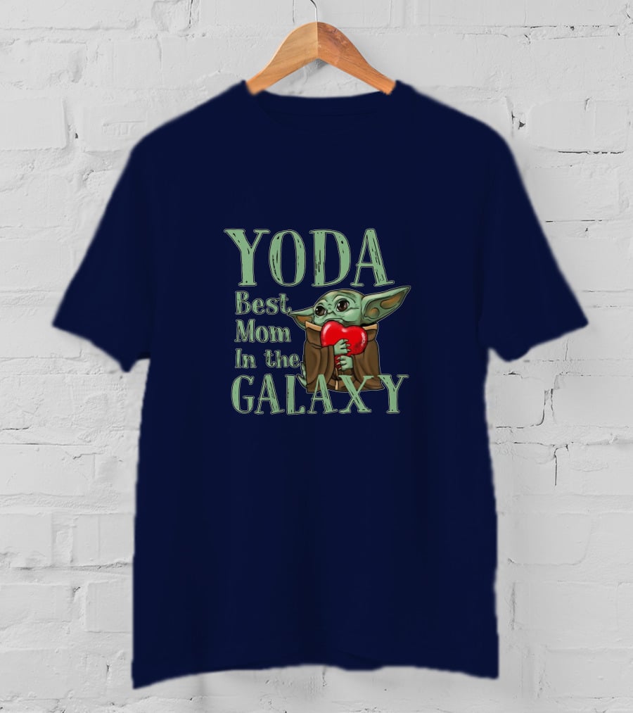 Yoda Best Mom In The Galaxy T-Shirt