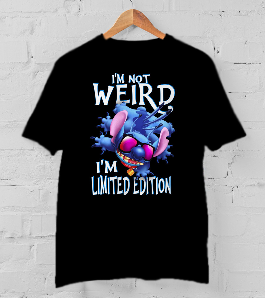 I'm Not Weird I'm Stitch Sunglasses T-Shirt