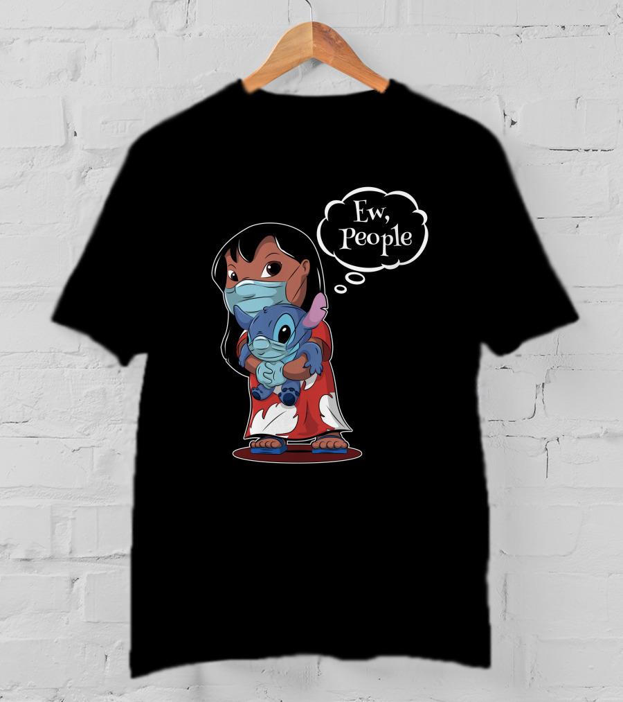 Ew People Masked Duo Humor T-Shirt
