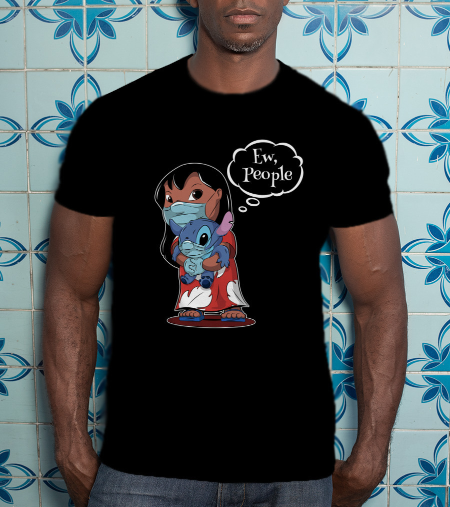 Ew People Masked Duo Humor T-Shirt