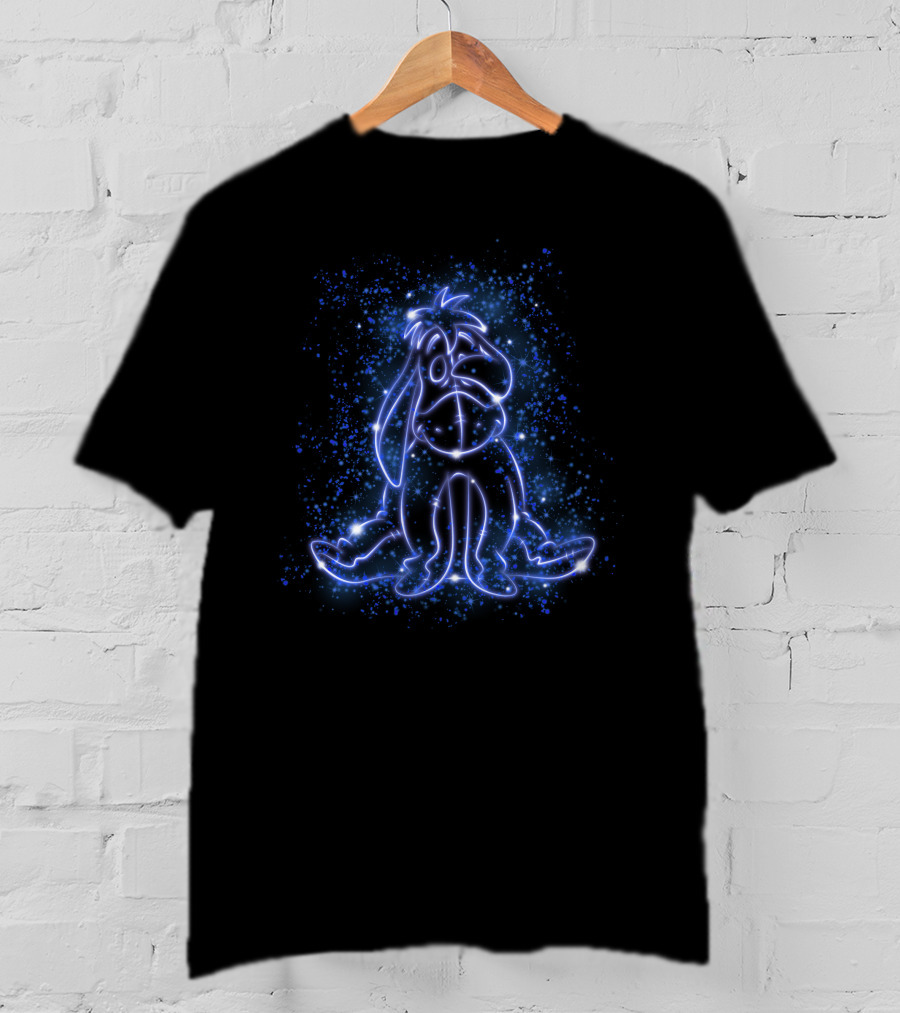 Eeyore Light Constellation Glow Effects T-Shirt