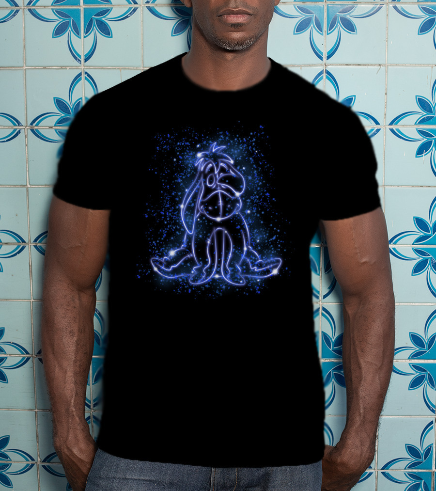 Eeyore Light Constellation Glow Effects T-Shirt