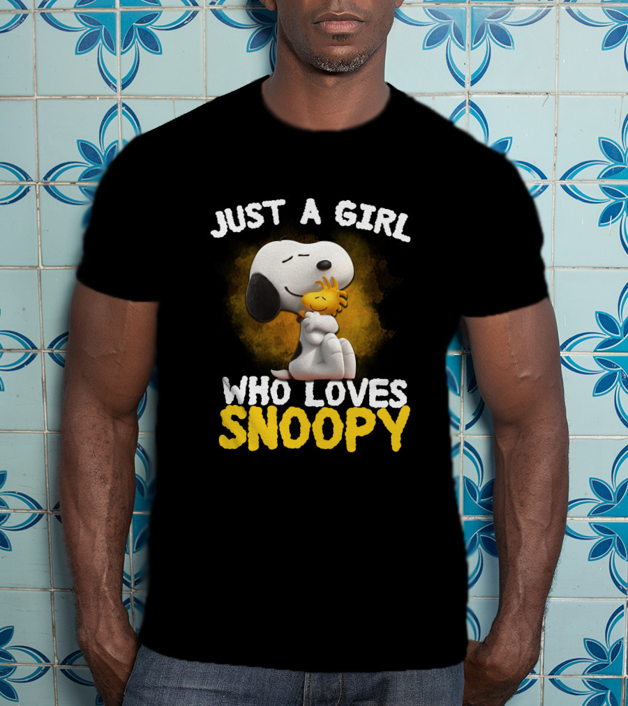 Just A Girl Who Loves Snoopy T-Shirt