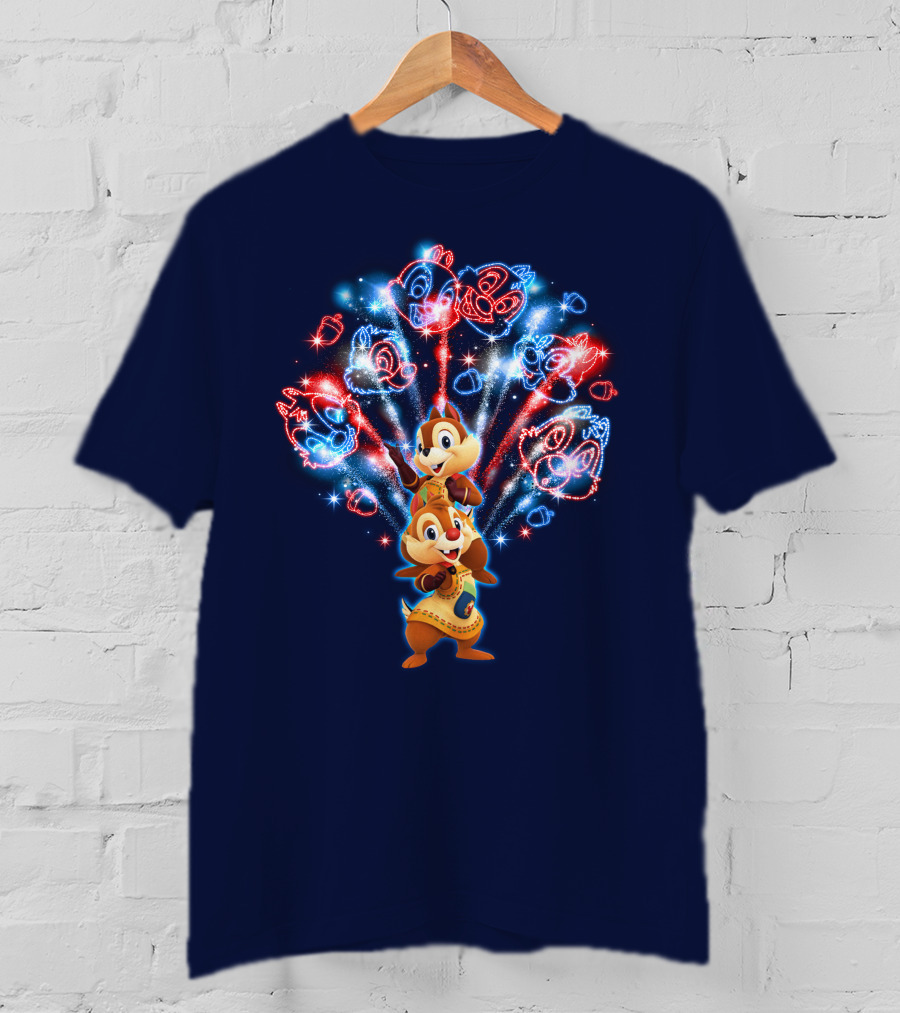 Chip 'n Dale Firework T-Shirt