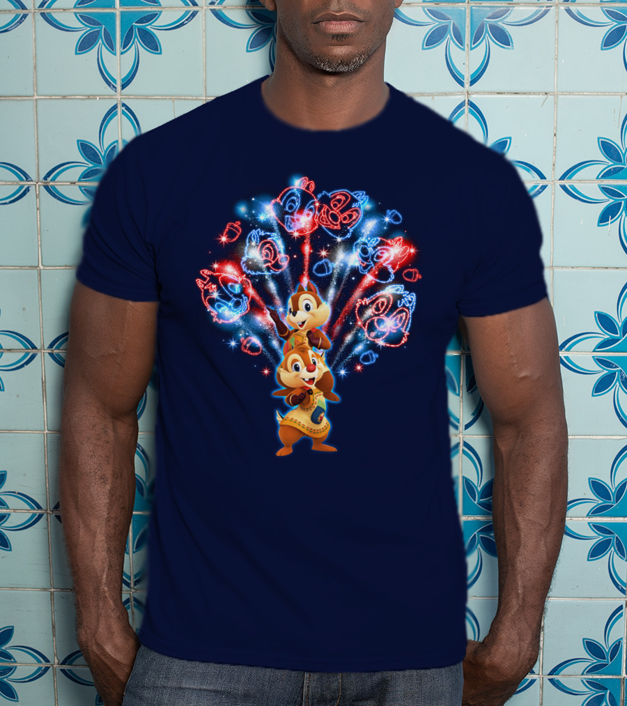 Chip 'n Dale Firework T-Shirt