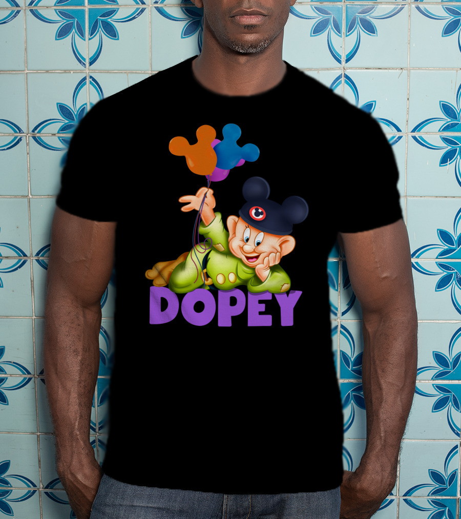 Dopey Balloons Pixar Crossover T-Shirt