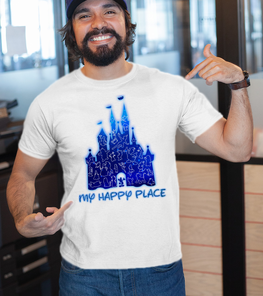 My Happy Place Disney Castle T-Shirt
