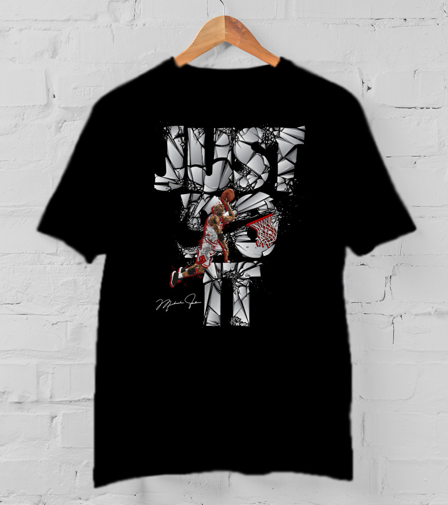 Michael Jordan Basketball Just Do It T-Shirt