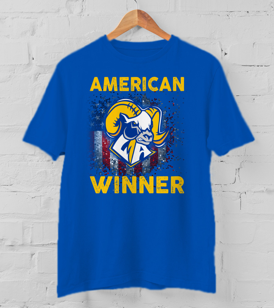 American Winner Los Angeles Rams Special Gift T-Shirt