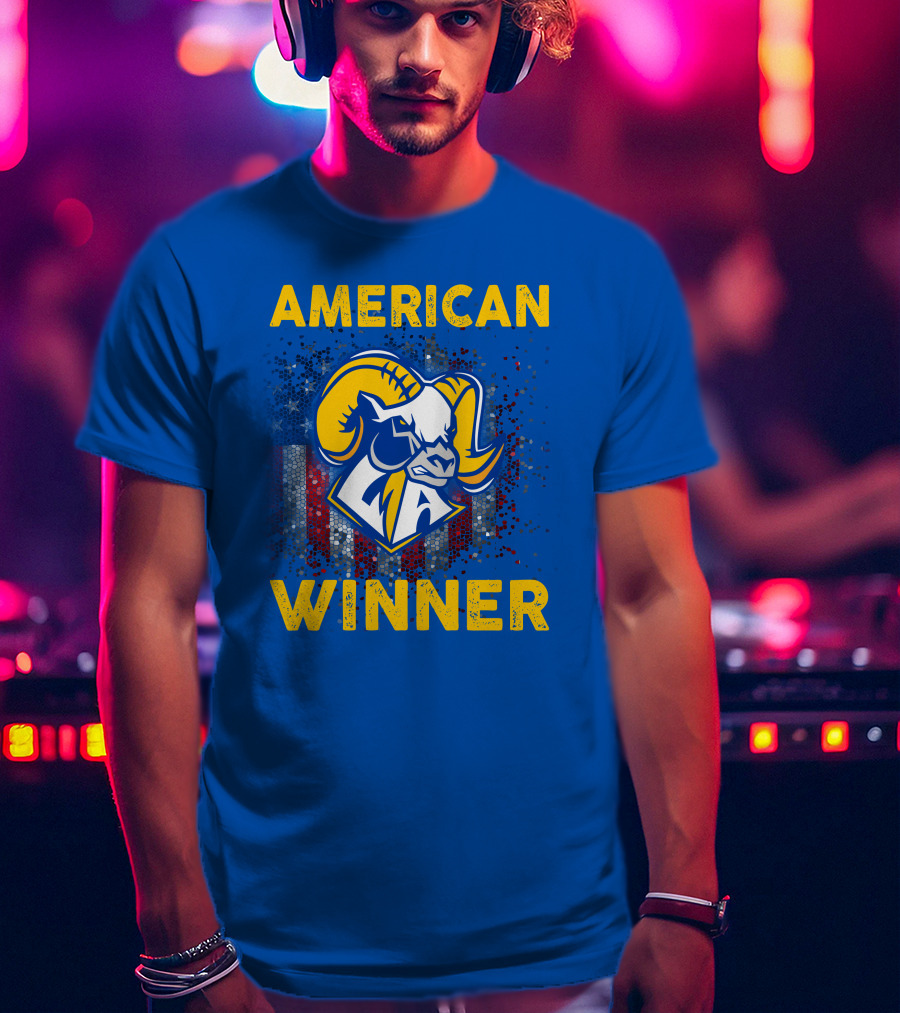American Winner Los Angeles Rams Special Gift T-Shirt