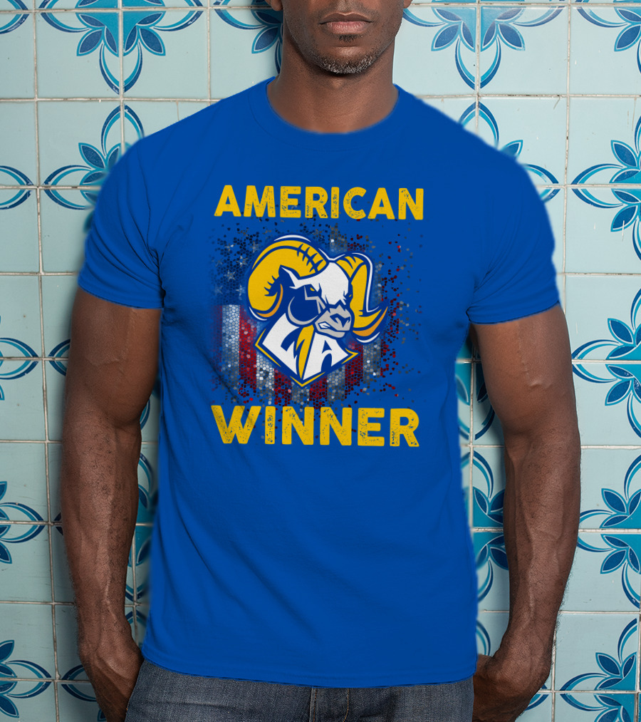 American Winner Los Angeles Rams Special Gift T-Shirt
