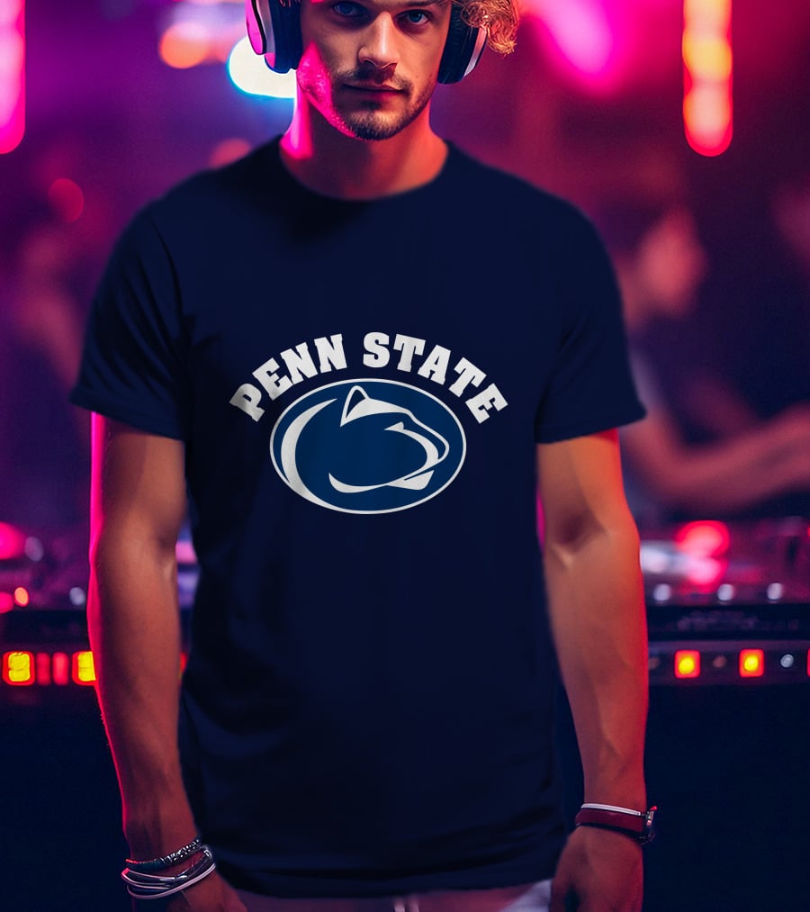 Penn State Nittany Lions Football Ice Hockey T-Shirt