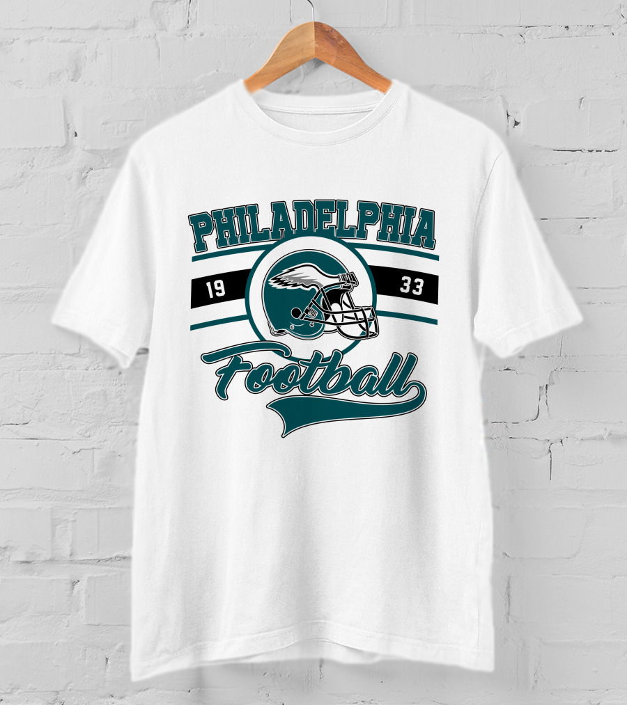 Philadelphia Football Bird Gang 1933 Eagles T-Shirt