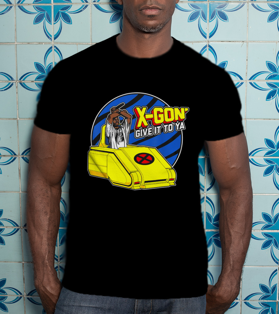 X Gon' Give It To Ya Professor X Inspired Yellow Hoverchair T-Shirt