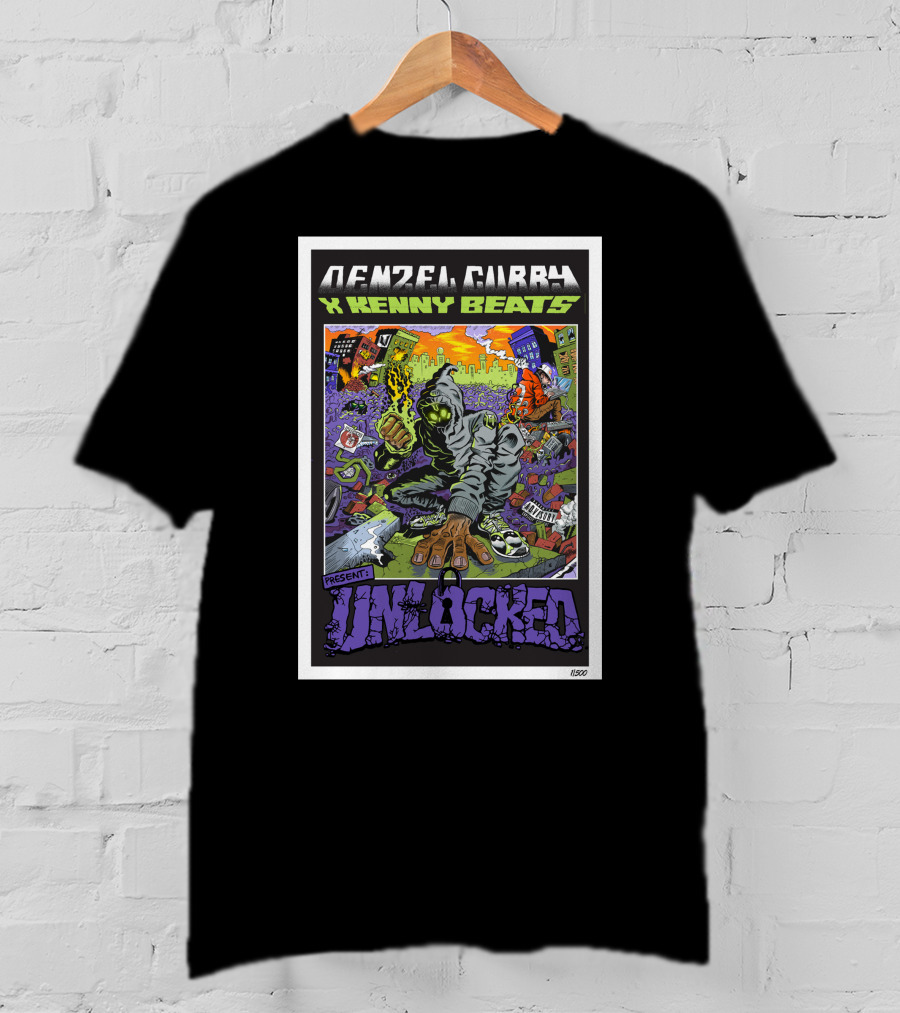 Denzel Curry X Kenny Beats Present Unlocked T-Shirt