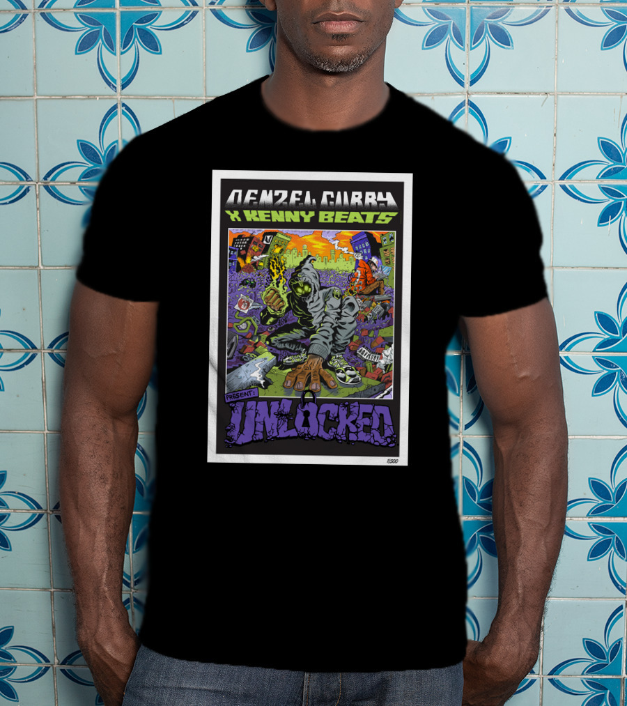 Denzel Curry X Kenny Beats Present Unlocked T-Shirt