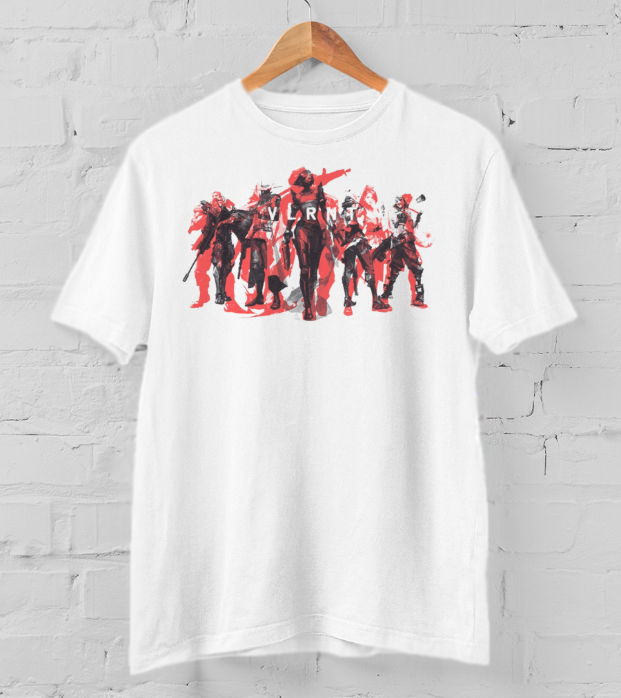 Valorant Agent Character Lineup Merch T-Shirt