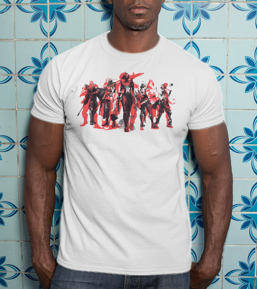 Valorant Agent Character Lineup Merch T-Shirt