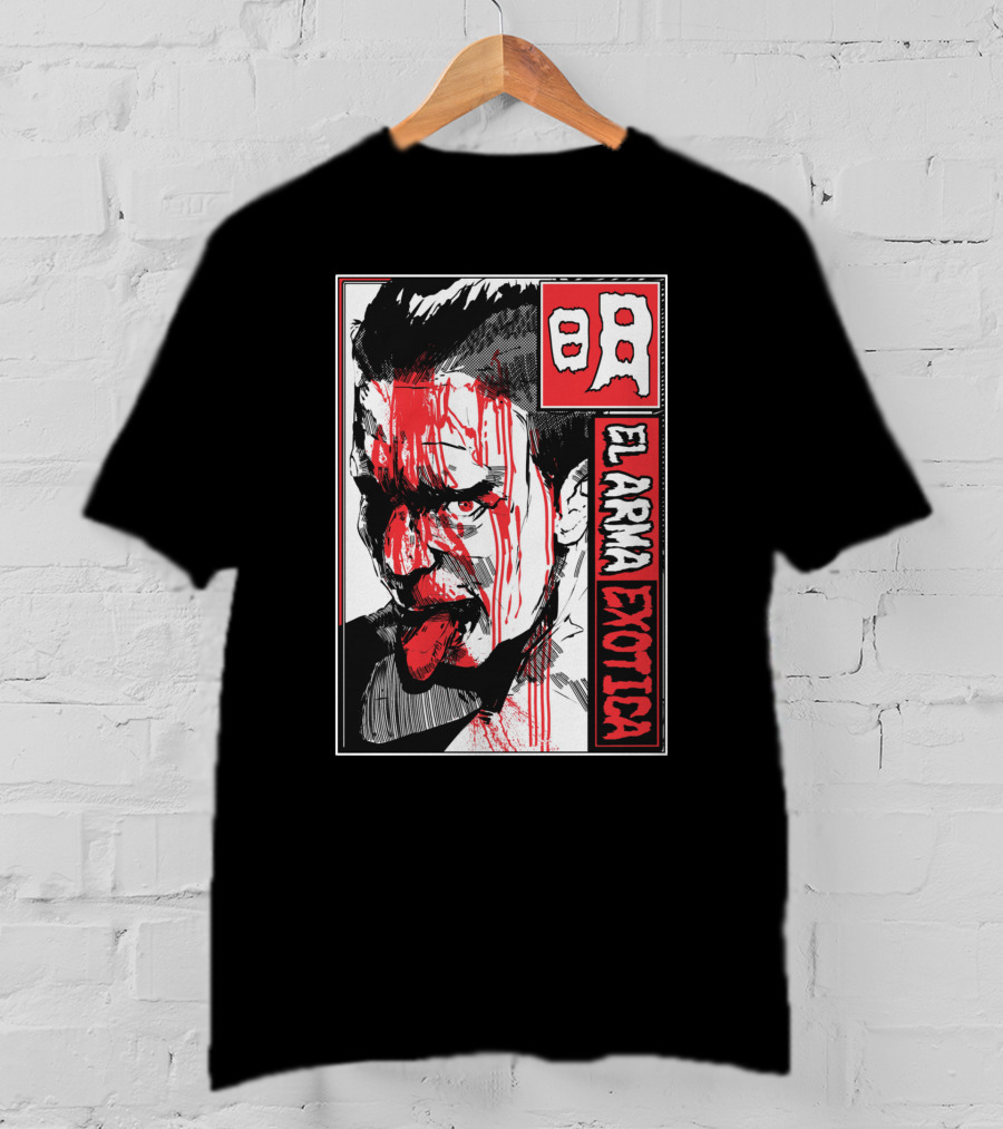 Blood-Soaked Akira El Arma Exotica Manga T-Shirt