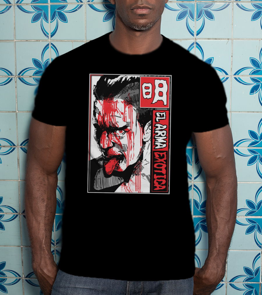Blood-Soaked Akira El Arma Exotica Manga T-Shirt