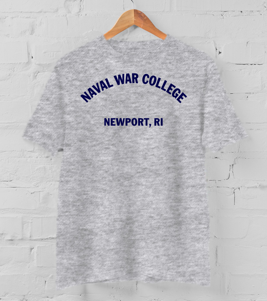 Naval War College Newport RI Classic Arch T-Shirt