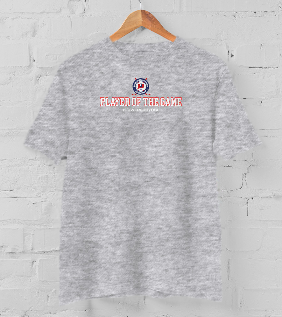 Player Of The Game Hockey Sports Center #PoweredByHSC T-Shirt