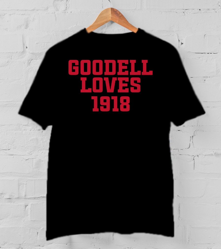 GOODDELL LOVES 1918 SPORTS COMMENTARY T-Shirt